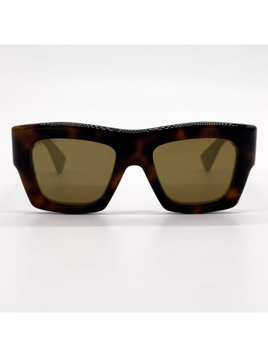 NEW GUCCI SUNGLASSES GG1772S 007 HAVANA SQUARE UNISEX GUCCI EYEWEAR main image 9